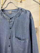 Load image into Gallery viewer, 1980s Marithe Francois Girbaud Chambray Shirt with Neck Button Detail - Size L