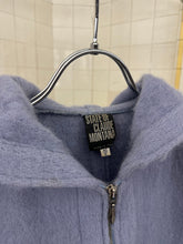 Load image into Gallery viewer, 1990s Claude Montana Cropped Lilac Woolen Hoodie - Size M