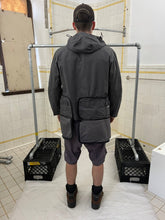 Load image into Gallery viewer, 2000s Jipijapa Grey Hooded Jacket with Massive Zipper Cargo Pocket Hems - Size M