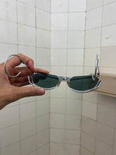 Load image into Gallery viewer, 1980s Marithe Francois Girbaud x IDC Silver Multi-Fold Sunglasses - Size OS
