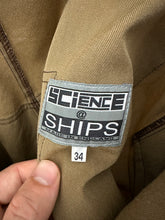 Load image into Gallery viewer, 1990s Vintage Science London Woven Joggers with Butt Patch and Zippered Pockets - Size XL