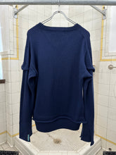 Load image into Gallery viewer, 2000s Vandalize Layered Sweater with Thumbhole Detailing - Size M