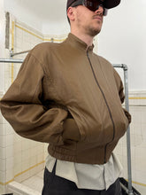 Load image into Gallery viewer, 1980s Claude Montana Cinched Leather Jacket with Shoulderpads - Size M