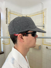 Load image into Gallery viewer, 1990s Armani Grey Wool Cap - Size OS