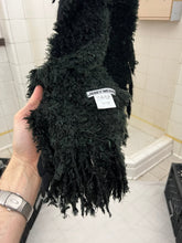 Load image into Gallery viewer, aw2002 Issey Miyake Black Twisted Wool Scarf - Size OS