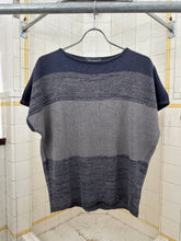 Load image into Gallery viewer, 1980s Issey Miyake Blue Gradient Knit Tee - Size M