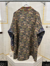 Load image into Gallery viewer, aw1993 Issey Miyake Woven Floral Jacquard Chore Jacket - Size L