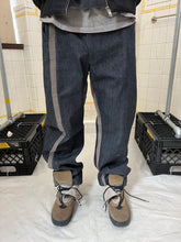Load image into Gallery viewer, 1990s Vexed Generation Skewed Denim Pants with Asymmetrical Trim - Size L