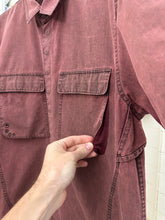 Load image into Gallery viewer, 2000s Vandalize Rust Workshirt with Mesh Gusseting - Size M