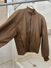 Load image into Gallery viewer, 1980s Claude Montana Cinched Leather Jacket with Shoulderpads - Size M