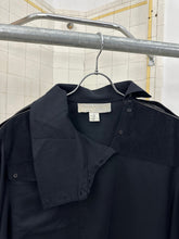 Load image into Gallery viewer, 1980s Claude Montana High Neck Military Shirt with Epaulets - Size S