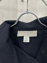 Load image into Gallery viewer, 1980s Claude Montana High Neck Military Shirt with Epaulets - Size S