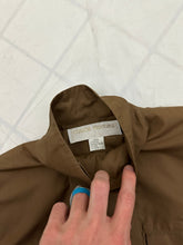 Load image into Gallery viewer, 1980s Claude Montana Cropped Military Shirt with Ribbed Sleeves and Shoulderpads - Size S
