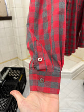 Load image into Gallery viewer, 1980s Claude Montana Plaid Button Down Shirt - Size L