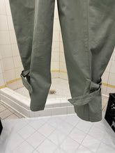 Load image into Gallery viewer, 1980s Claude Montana High-Waisted Pants with Belted Hem Cinches - Size S