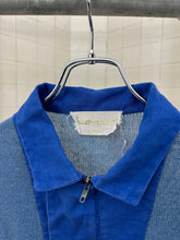 Load image into Gallery viewer, 1980s Claude Montana Knit Shirt with Woven Paneling - Size M