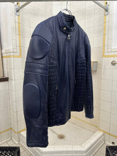 Load image into Gallery viewer, 1980s Claude Montana Padded Leather Moto Jacket - Size L