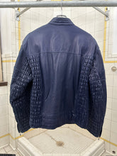 Load image into Gallery viewer, 1980s Claude Montana Padded Leather Moto Jacket - Size L