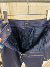 Load image into Gallery viewer, 1980s Claude Montana Padded Leather Moto Pants - Size L