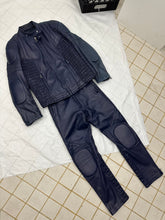 Load image into Gallery viewer, 1980s Claude Montana Padded Leather Moto Jacket - Size L