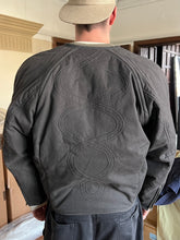 Load image into Gallery viewer, 1980s Issey Miyake Padded Moto Jacket with Abstract Top Stitching - Size M