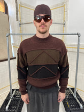Load image into Gallery viewer, 1980s Issey Miyake Earth Tone Abstract Sweater - Size M