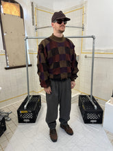 Load image into Gallery viewer, 1980s Issey Miyake Checkered 3D Knit Sweater - Size L