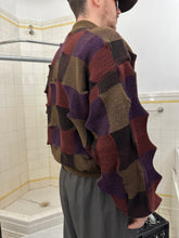Load image into Gallery viewer, 1980s Issey Miyake Checkered 3D Knit Sweater - Size L