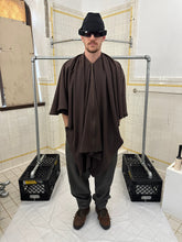 Load image into Gallery viewer, 1980s Issey Miyake Knit Modular Poncho with Side Zippers - Size OS