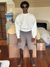 Load image into Gallery viewer, ss1993 Issey Miyake Padded Shoulder Crewneck - Size S