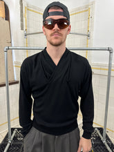 Load image into Gallery viewer, 1980s Issey Miyake Layered Collar Sweater in Black - Size M