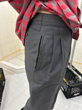 Load image into Gallery viewer, 1980s Claude Montana High Waisted Pleated Trousers - Size M