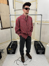 Load image into Gallery viewer, 1980s Claude Montana Plaid Button Down Shirt - Size L