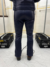 Load image into Gallery viewer, 1980s Claude Montana Padded Leather Moto Pants - Size L
