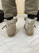 Load image into Gallery viewer, 1980s Marithe Francois Girbaud Sherpa Lined Strapped Leather Boots - Size 10 US