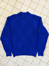 Load image into Gallery viewer, 1980s Issey Miyake Mixed Gauge Checkered Sweater - Size M