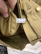 Load image into Gallery viewer, 1980s Claude Montana Double Breasted Military Jacket with Belted Hem - Size L