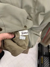 Load image into Gallery viewer, 1980s Claude Montana Mandarin Collar Jacket with Mesh Overlay Detail - Size S