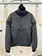 Load image into Gallery viewer, 1980s Claude Montana High Neck Wide Wool Jacket with Shoulderpads - Size L