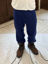 Load image into Gallery viewer, 1980s Issey Miyake Mohair Sweatpants with Padded Top Stitch Design - Size L