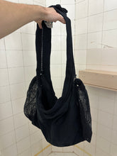 Load image into Gallery viewer, 1980s Issey Miyake Cotton Mesh Messenger Bag - Size OS