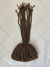 Load image into Gallery viewer, aw2004 Issey Miyake Brown Braided Wool Hat - Size OS