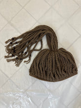Load image into Gallery viewer, aw2004 Issey Miyake Brown Braided Wool Hat - Size OS