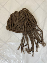 Load image into Gallery viewer, aw2004 Issey Miyake Brown Braided Wool Hat - Size OS