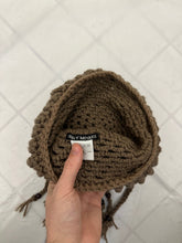 Load image into Gallery viewer, aw2004 Issey Miyake Brown Braided Wool Hat - Size OS