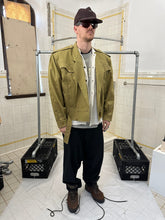 Load image into Gallery viewer, 1980s Claude Montana Double Breasted Military Jacket with Belted Hem - Size L