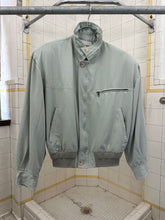 Load image into Gallery viewer, 1980s Vintage Italian Designer Baby Blue Jacket with Shoulderpads - Size S