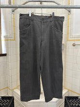 Load image into Gallery viewer, 1980s Vintage Japanese Designer Denim Pants with Suspender Hooks - Size XL