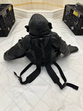 Load image into Gallery viewer, ss2016 Raeburn Black Leather Orangutan Backpack - Size OS