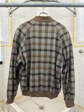 Load image into Gallery viewer, 1980s Vintage Italian Designer Plaid Jacket with Shoulderpads - Size L
